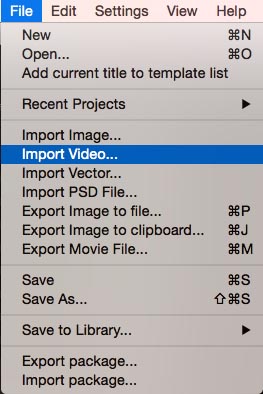 new blue titler pro 6 import vector file