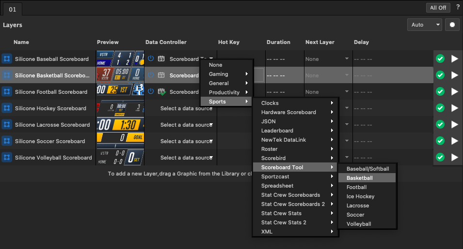 Connect Scoreboard Tool Data to a Graphic Layer – Help Center